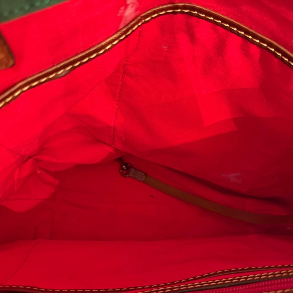 Dooney & Bourke Florentine Leather East-West Shopper Tote - Picture 7 of 7